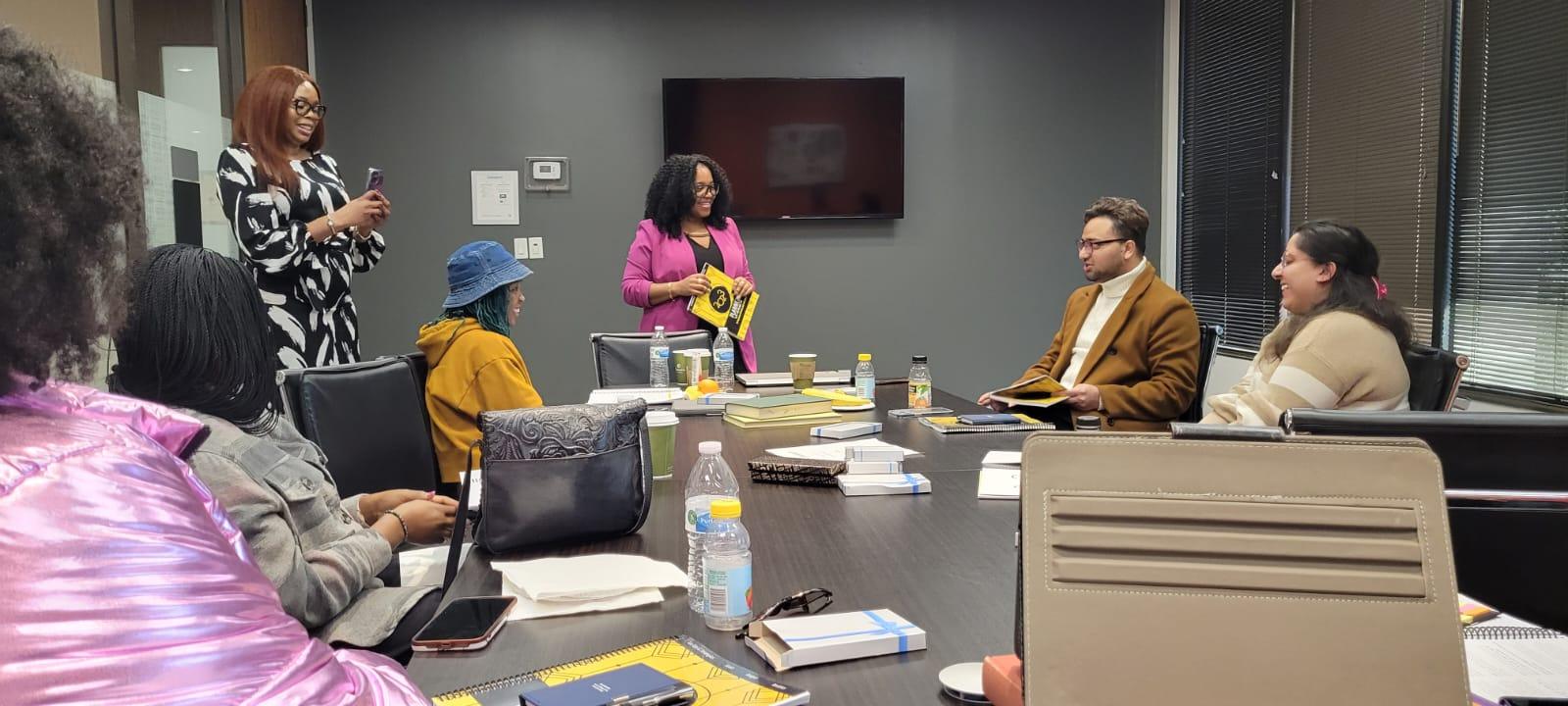 Dr. Lilly Mbinglo engaging participants during a workshop